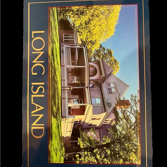 Vintage New York City ViewTwin Towers & Long Island Theodore Roosevelt Postcard - Picture 5 of 6